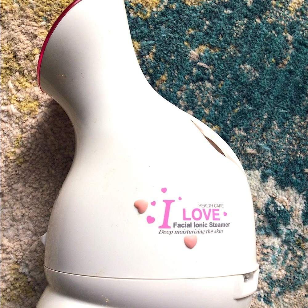 New facial steamer portable pink